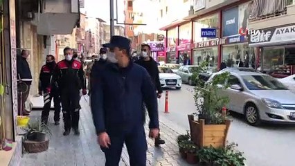 - Hatay’da güvenlik güçlerinden maske denetimi