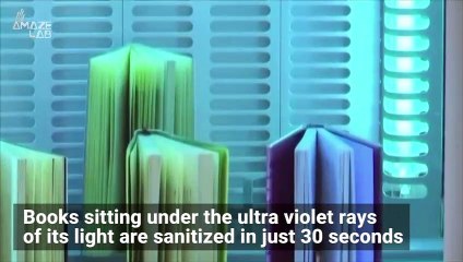 Libraries Begin Using UV Sanitizing Machines to Combat COVID