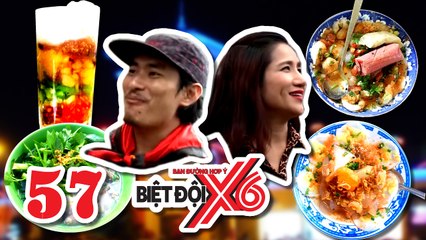 BIỆT ĐỘI X6 | Tập 57 | Dàn sao Việt 'lạc trôi' giữa rừng đồ ăn chợ Bến Thành | 170217