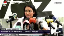 En Vivo - Activación de los puntos para la Consulta Popular