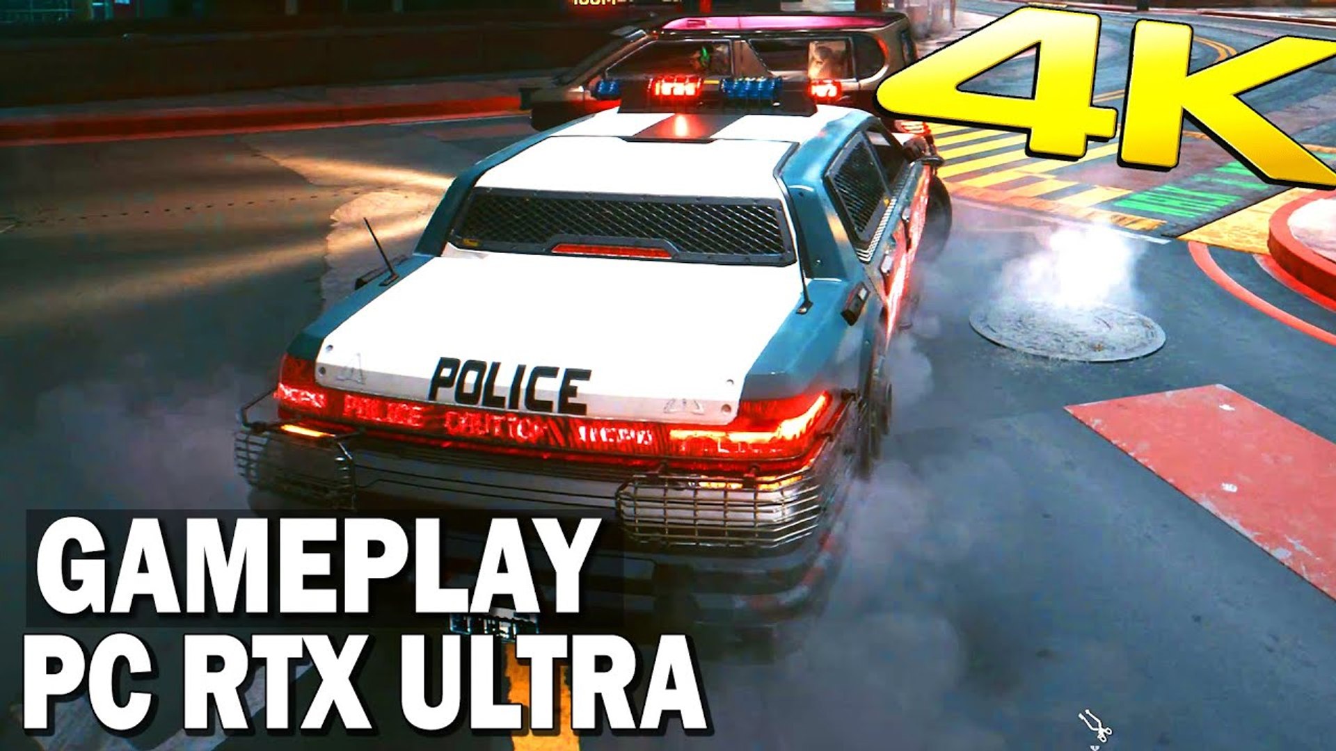 Cyberpunk 2077 : BALADE VOITURE + AGRESSION POLICE