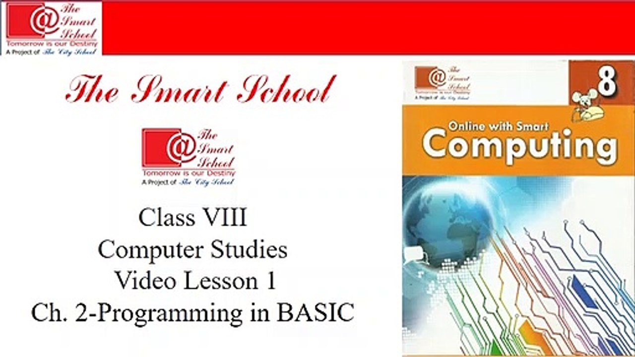 Chap 2 VL1 TI Class VIII-Computer Studies