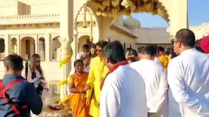 ఉద​య్‌పూర్‌లో అంగరంగ వైభవంగా నిహారిక- చైతన్య పెళ్లి వేడుక