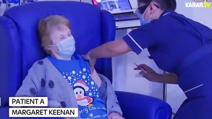 Son dakika! İngiltere'de ilk koronavirüs aşısı yapıldı