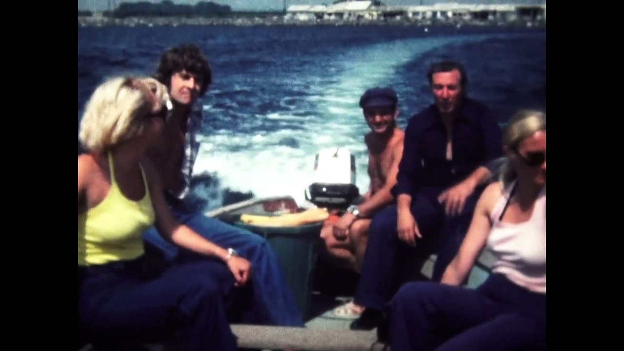 Sur l'étang de Thau en 1976