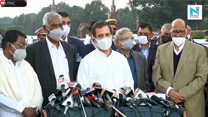 “Farmers lost faith on Modi govt: Rahul Gandhi after meeting President over farm laws
