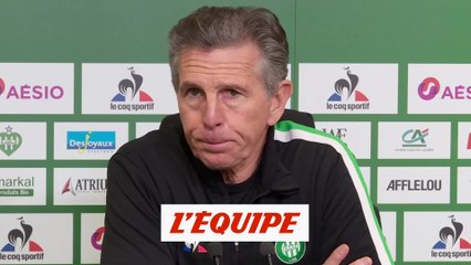 Puel fait le point sur l'infirmerie avant Angers - Foot - L1 - Saint-Étienne