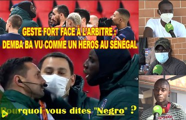 Geste fort face à l’arbitre : Demba Ba vu comme un héros au Sénégal