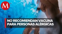 Recomiendan que personas con historial de reacciones alérgicas no reciban vacuna anticovid de Pfizer