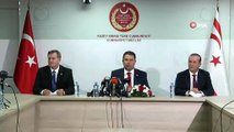 KKTC'de yeni kabine listesi Cumhurbaşkanı Tatar'a sunuldu