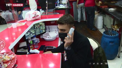 Kuryelerin mesaisine TRT Haber eşlik etti