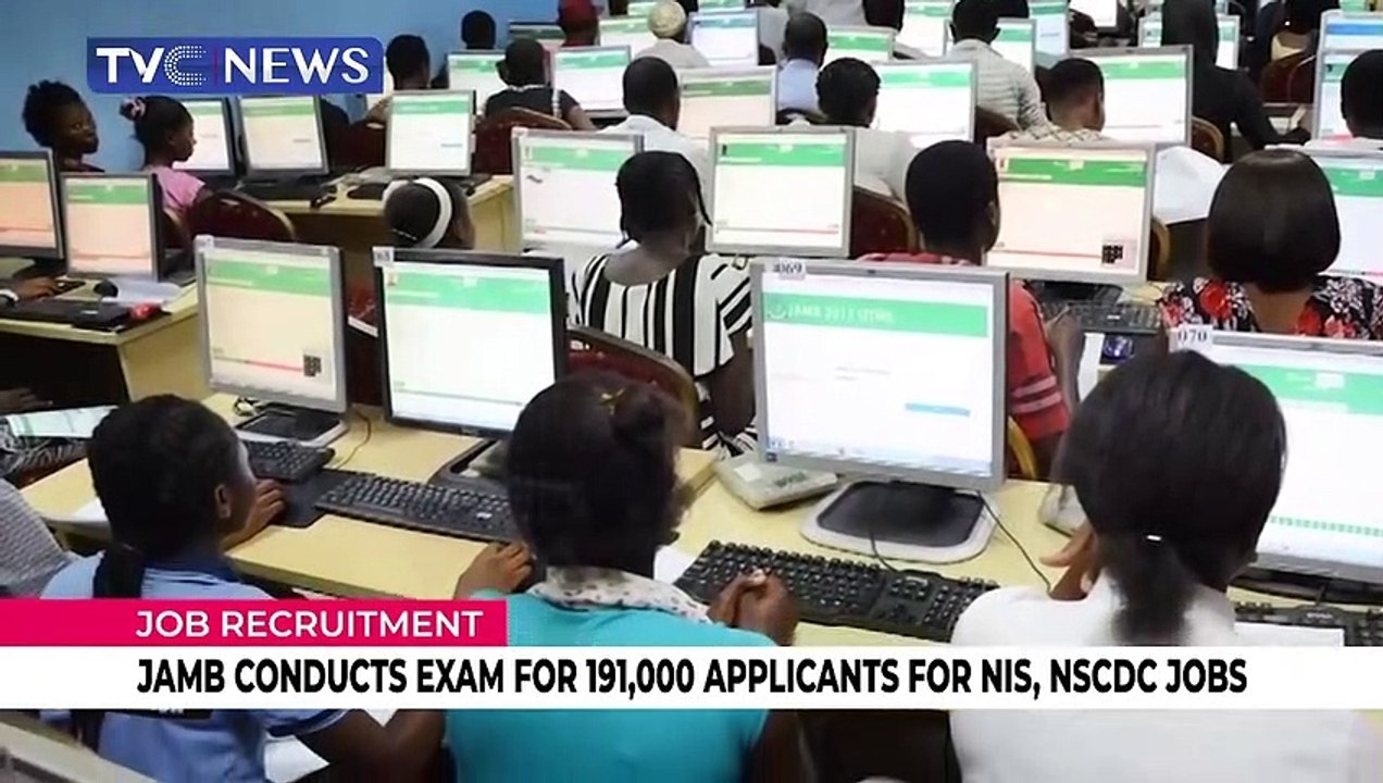 JAMB conducts exam for 191,000 applicants for N...