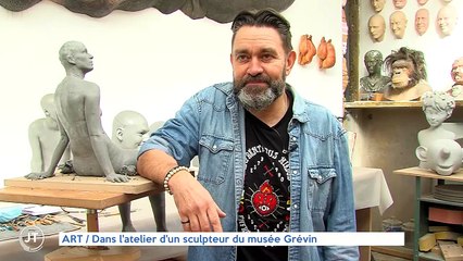ART / Dans l'atelier d'un sculpteur du musée Grévin