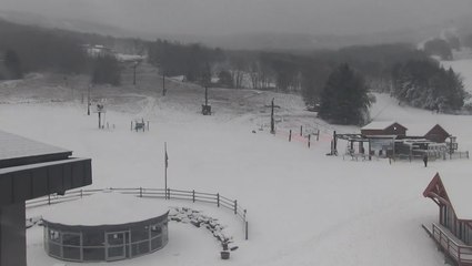 New York transforms into winter wonderland