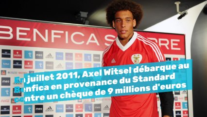 La saison d'Axel Witsel au Benfica
