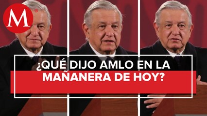 Los temas de AMLO en La Mañanera del 9 de diciembre