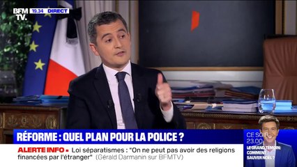 Gérald Darmanin: "La police de la République n'a pas à être raciste (...) mais je me refuse à condamner la Police nationale et la Gendarmerie nationale"