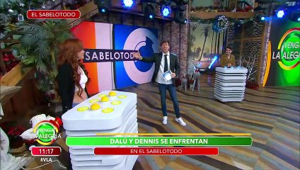 ¡Duelo de exacadémicos en el Sabelotodo! ¿Dalú o Dennis? | Venga La Alegría