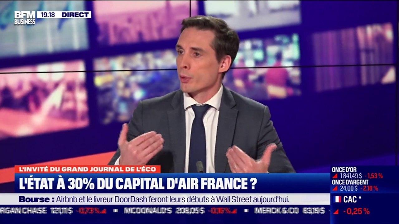 Jean-Baptiste Djebarri (Ministre des Transports) : Premier vol "Covid-free" entre l'UE et les USA - 09/12