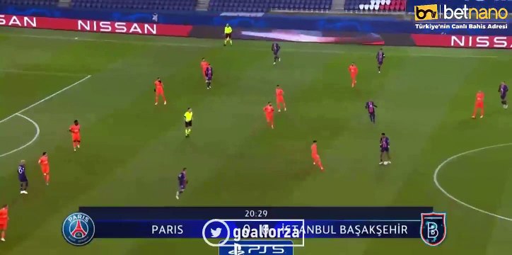 L'incroyable ouverture du score de Neymar contre Basaksehir