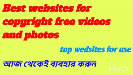 Best websites for copyright free videos and photos