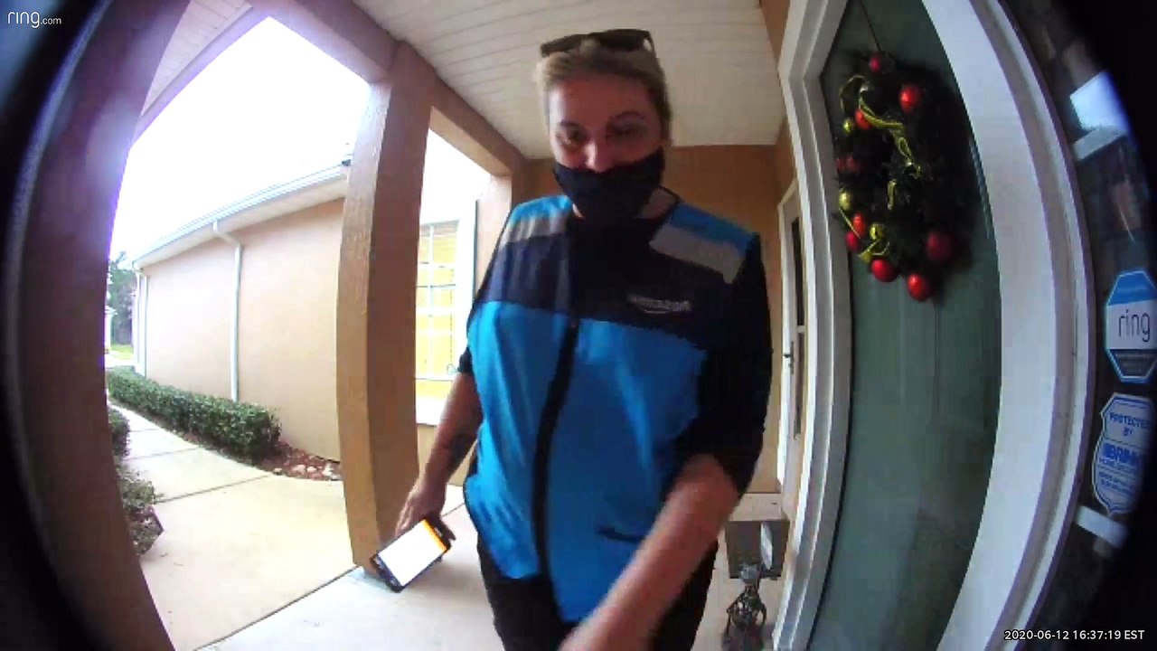 Delivery Driver Fulfills Silly Instructions