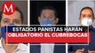 Gobernadores del PAN decretan uso obligatorio de cubrebocas en sus estados