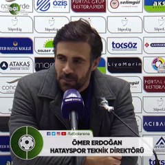 Ömer Erdoğan: "3-0'lık skorla haklı bir galibiyet aldık"
