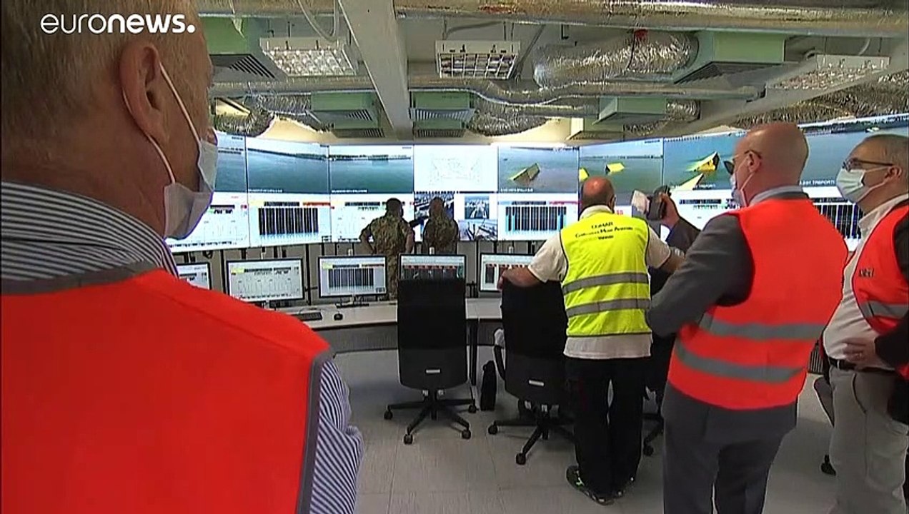 Venedig unter Wasser: 'Mose' aktiviert