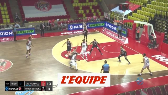 Le résumé de Monaco - Virtus Bologne - Basket - Eurocoupe (H)