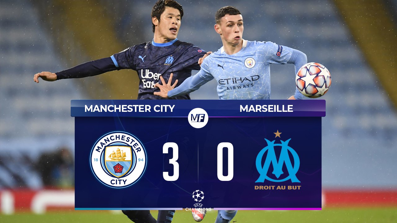 MANCHESTER CITY - OLYMPIQUE DE MARSEILLE : LE RÉSUMÉ ET LES TOPS/FLOPS
