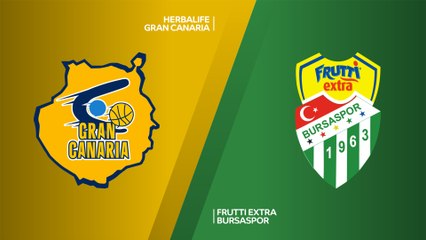 Herbalife Gran Canaria - Frutti Extra Bursaspor Highlights | 7DAYS EuroCup, RS Round 9