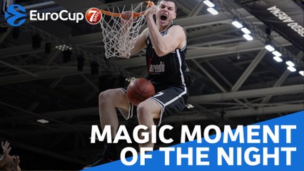 7DAYS Magic Moment of the Night: Amar Alibegovic, Virtus Segafredo Bologna
