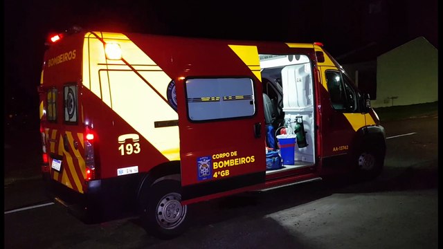Siate atende vítimas de colisão entre motoneta e bicicleta no Bairro Cancelli