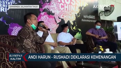Andi Harun - Rusmadi Deklarasi Kemenangan Di Pilwali Samarinda