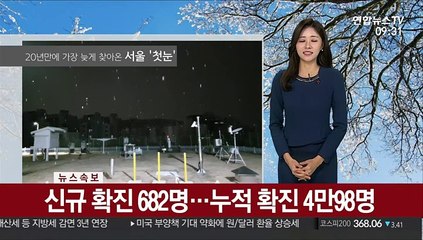 [날씨] 서울 늦게 찾아온 '첫눈'…중서부 미세먼지