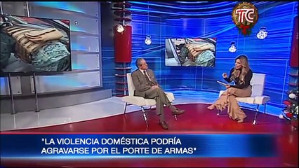 Entrevista al Ministro de Defensa, Oswaldo Jarrín, sobre el libre porte de armas