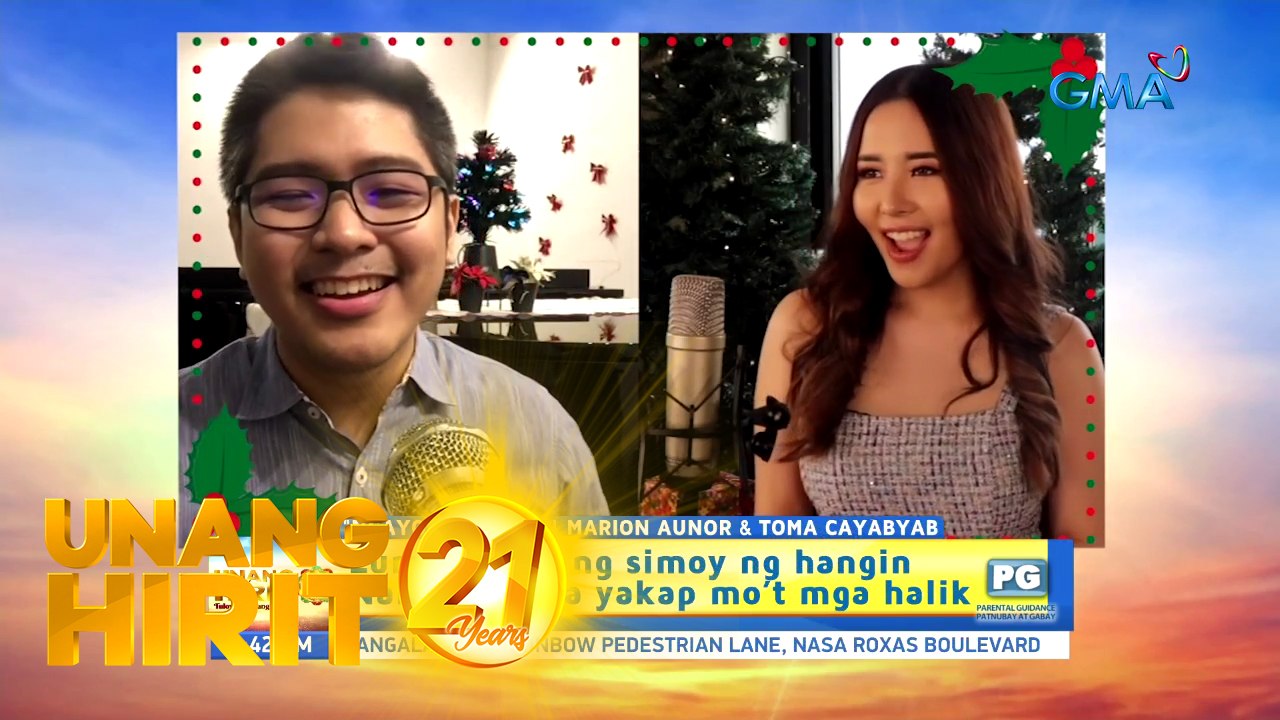 UHEdaUnang Hirit: Morning kantahan with Marion Aunor and Toma Cayabyab