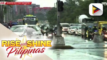 CHIKA ON THE ROAD: Lagay ng trapiko sa Quezon Ave. cor Agham Rd.