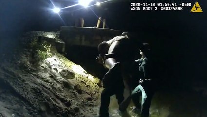 Deputies rescue man stuck in creek for two days