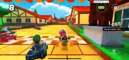 Mario Kart Tour - 3DS Daisy Hills R Gameplay (Winter Tour)