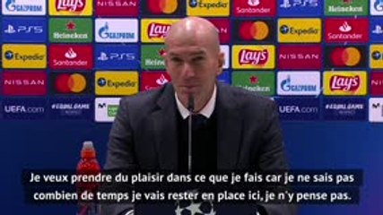 Groupe B - Zidane : "Je ne serai pas le Sir Alex Ferguson de Madrid"