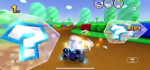 Mario Kart Tour - SNES Donut Plains 1 Gameplay (Baby Mario Cup)