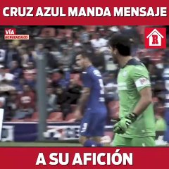 Cruz Azul a su afición: 'Volveremos a ser dignos de ti'