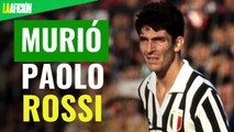 Murió Paolo Rossi, leyenda de la Juventus y de la selección de Italia