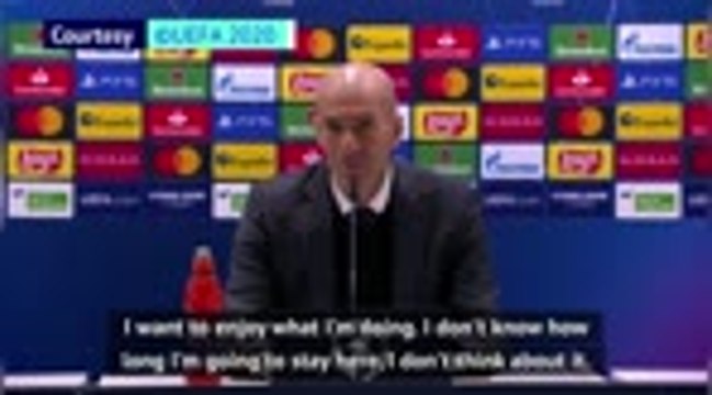 I'll never be Real Madrid's Alex Ferguson - Zidane