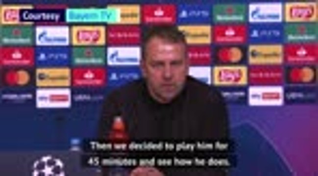 Flick happy to see Davies return for Bayern