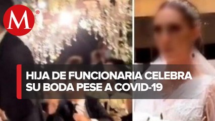 Sin importar la pandemia de covid-19, celebran boda en la CdMx