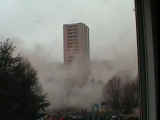 Glacis - Démolition des Tours 12/14 parant