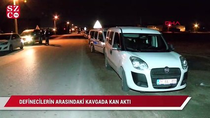Definecilerin arasındaki kavgada kan aktı